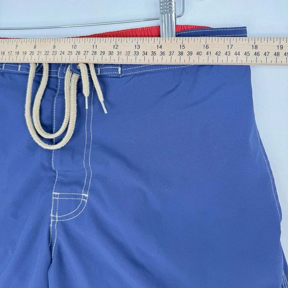 Polo Ralph Lauren Mens Navy Blue Cargo Swim Trunks Board Shorts Pony Logo XL